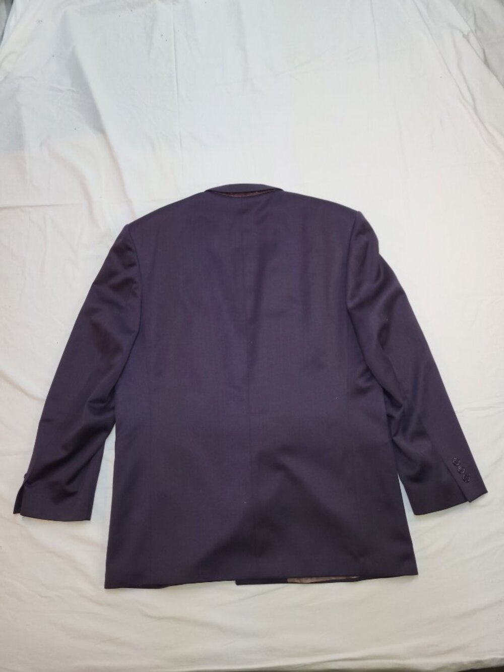 Designatore Lanne Rossi Men's Charcoal Grey Double-Breasted Blazer Size 42T - Picture 4 of 13